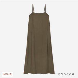 Everlane Japanese goweave slip dress
